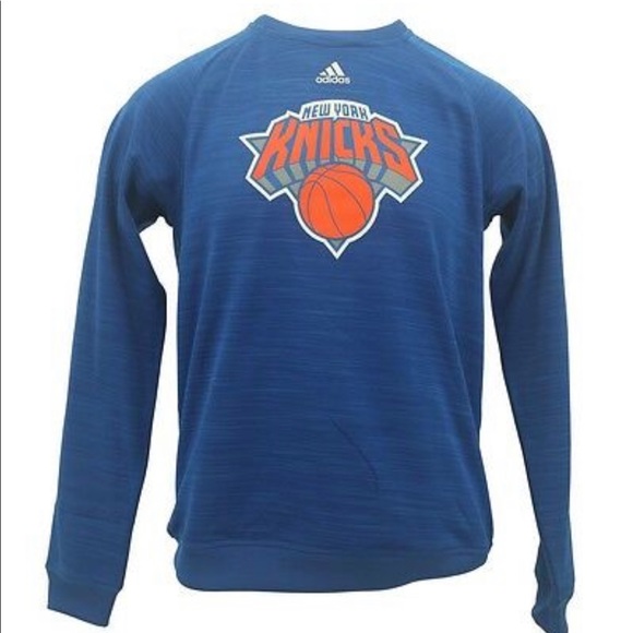 Adidas New York Knicks Official NBA Climawarm Sweatshirt Size XL 18
